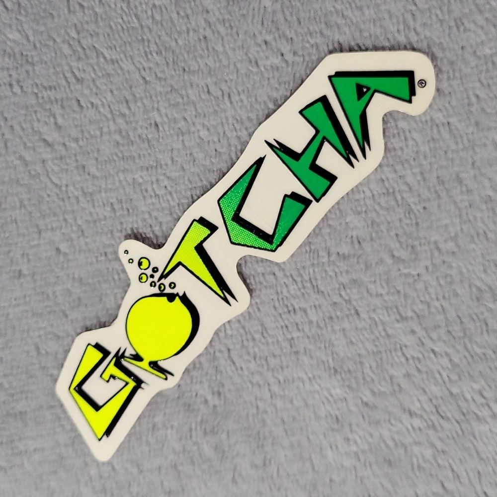 NWT Vintage Gotcha Decal ~ Collector's item